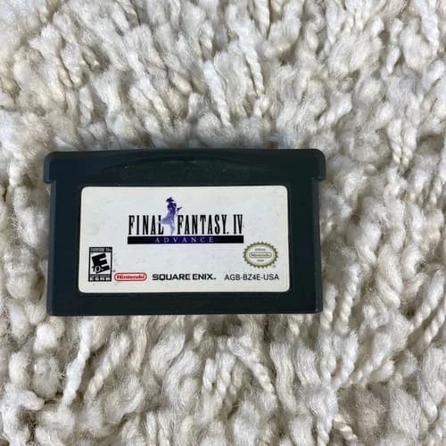 Final Fantasy IV Advance (Nintendo Game Boy Advance, 2005) GBA Authentic Tested