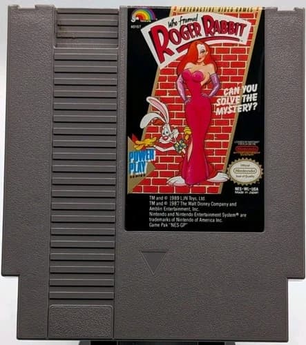 Who Framed Roger Rabbit (Nintendo Entertainment System, NES, 1989) Tested