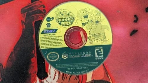 The SpongeBob SquarePants Movie Game Nintendo GameCube 2004 Disc only - Tested