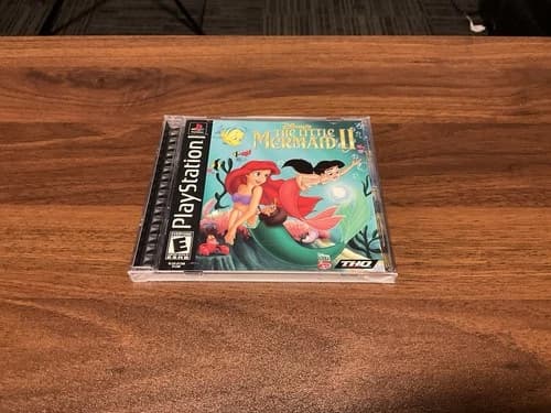 Disney's The Little Mermaid II (Sony PlayStation 1, 2000) Complete Tested READ