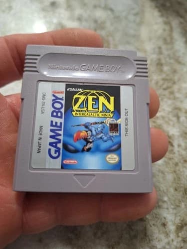 Nintendo Gameboy Game Only Zen Intergalactic Ninja Authentic Tested