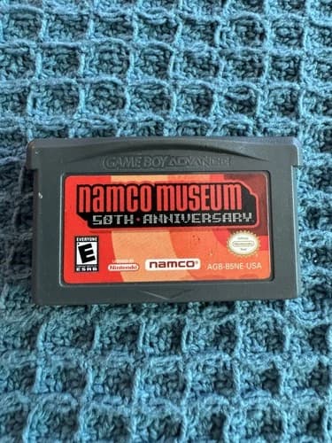NAMCO MUSEUM: 50TH ANNIVERSARY NINTENDO GAME BOY ADVANCE AGB-002 OEM - TESTED