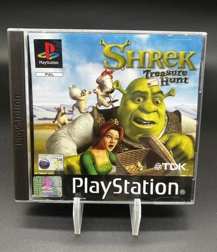 Shrek Treasure Hunt Sony PlayStation 1 Game PS1 Complete In Good Condition