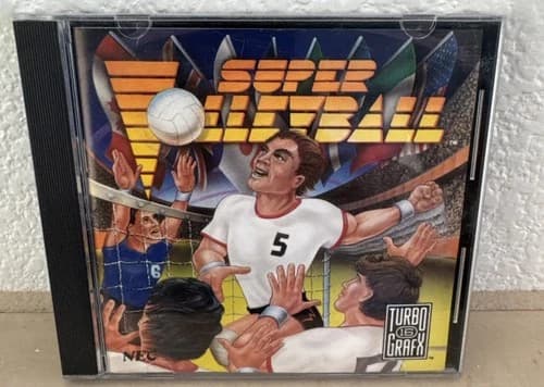 Super Volleyball (Turbo Grafx 16 tg16) Complete in Case tested & working