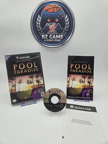 Pool Paradise Nintendo GameCube Complete In Box CIB