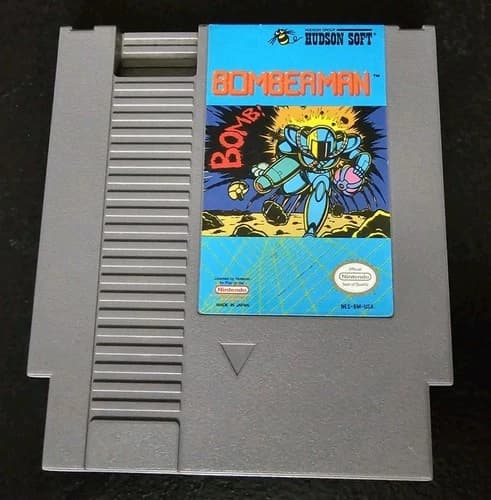 Nintendo Nes BOMBERMAN Authentic And Tested