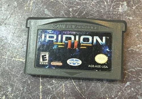 Iridion II 2 (Nintendo GameBoy Advance, GBA) Authentic, Tested & Working