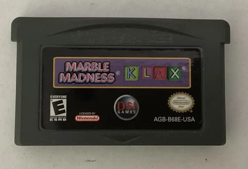 GBA Marble Madness/Klax