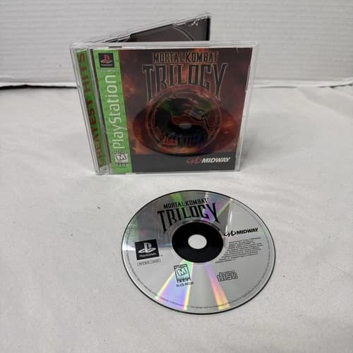 Mortal Kombat Trilogy: Greatest Hits for PS1 Playstation CIB w/ Registration