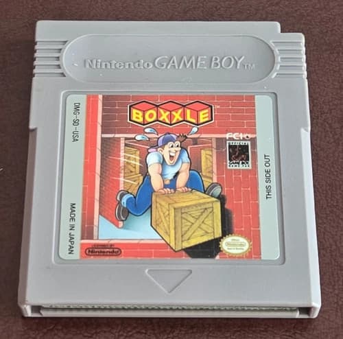 Boxxle - Nintendo Gameboy - Authentic Tested Cartridge Only