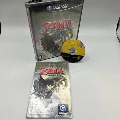 The Legend of Zelda: Twilight Princess GameCube CIB Complete w/ Manual Tested