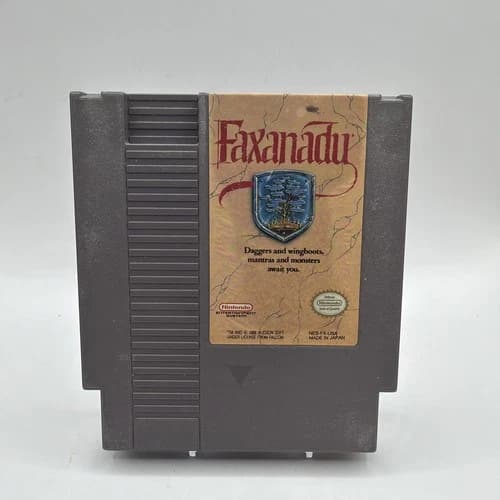 Faxanadu (Nintendo Entertainment System, 1989) Tested NES
