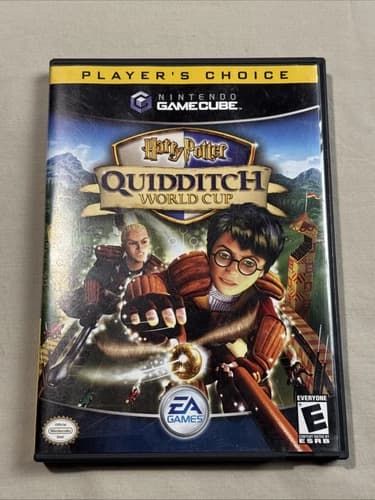 Harry Potter: Quidditch World Cup (Nintendo GameCube, 2003) Tested! Player’s Chs