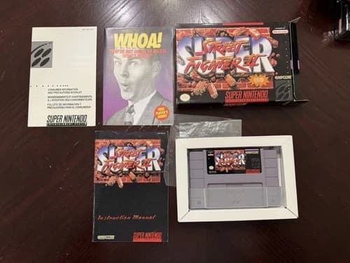 Super Street Fighter II: The New Challengers (SNES) CIB