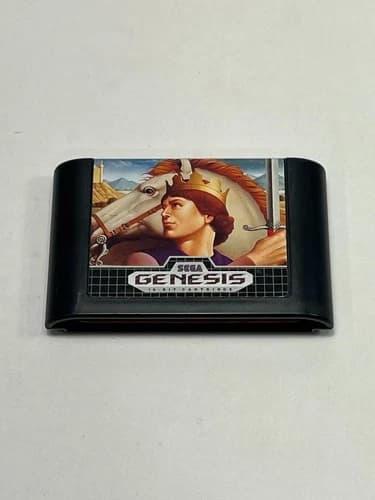 SWORD OF VERMILION - SEGA GENESIS - CARTRIDGE ONLY - Tested & Cleaned