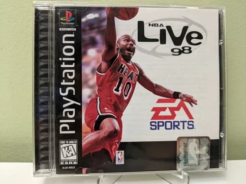 NBA Live 98 PS1 PlayStation 1 Complete CIB