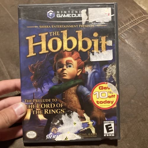 The Hobbit Nintendo GameCube 2003 Complete W/ Manual No Registration Card