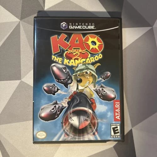 Kao the Kangaroo: Round 2 (Nintendo GameCube, 2006) CIB TESTED