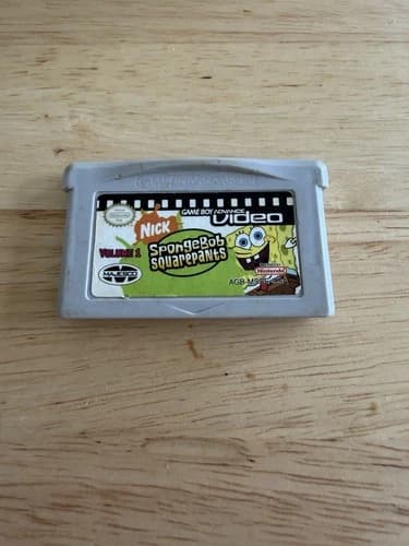 spongebob squarepants gameboy advance Video