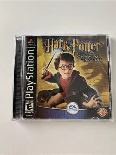 Harry Potter Chamber of Secrets (PlayStation, 2002) PS1 CIB Complete - Tested