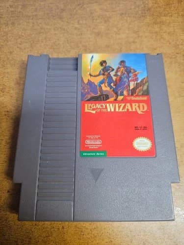 Legacy of the Wizard (Nintendo Entertainment System, 1989)(TESTED)
