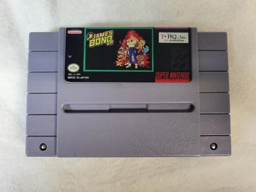 James Bond Jr Super Nintendo SNES SNS-JJ-USA T HQ Inc