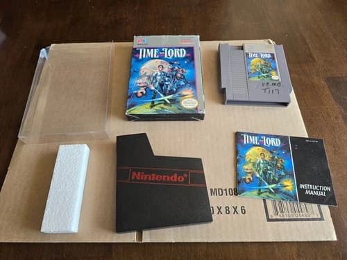 Time Lord (Nintendo Entertainment System, 1990) Complete, Tested!