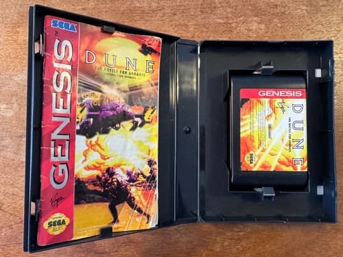 Dune: The Battle for Arrakis Genesis - Sega Genesis (1993) CIB Rare Tested!