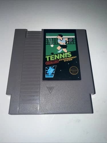 Tennis (Nintendo Entertainment System, 1985 NES) Authentic Cartridge