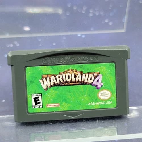 Wario Land 4 Nintendo Game Boy Advance GBA Game Cartridge Authentic New Battery