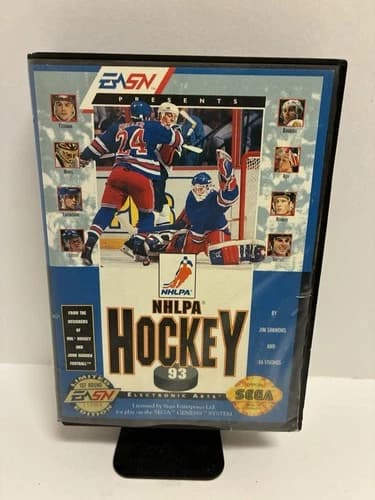 NHLPA Hockey '93 for Sega Genesis Complete Fast Shipping