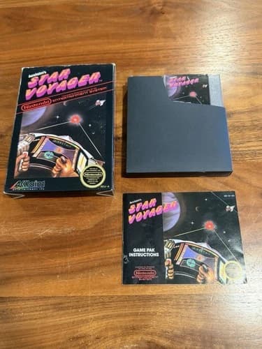 Star Voyager Nintendo NES Complete In Box CIB