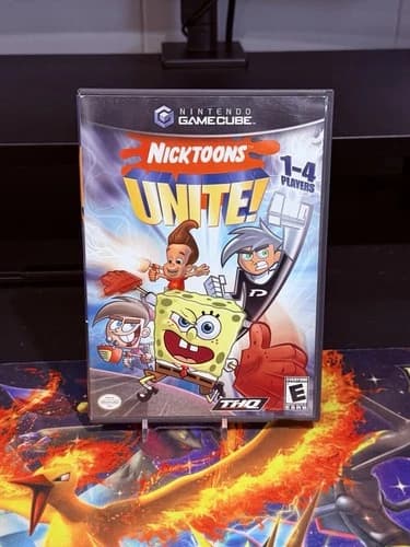 Nicktoons Unite (Nintendo GameCube, 2005) - CIB - Fast Free Shipping!