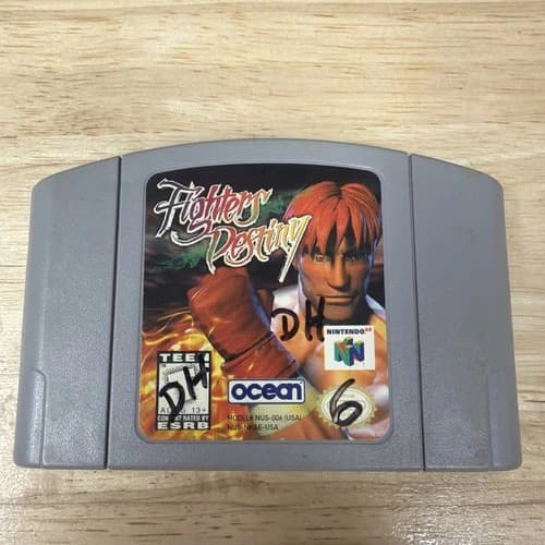 Fighters Destiny Nintendo 64 N64, Authentic Tested Cartridge Only
