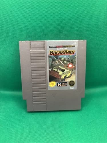 Breakthru Nintendo NES 1987 Authentic Tested