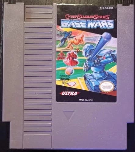 Cyber Stadium Series: Base Wars - NES (Nintendo) Tested Working Cartridge Only
