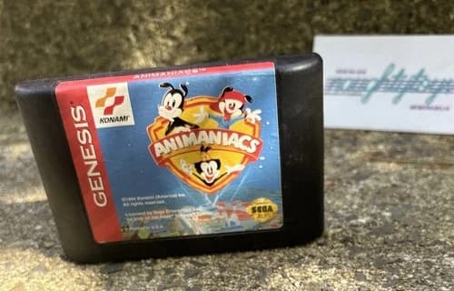 Animaniacs (Sega Genesis, 1994) Cartridge Only - Tested & Working