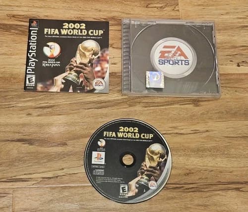 PS1 FIFA World Cup 2002 Complete Fast Shipping With Tracking