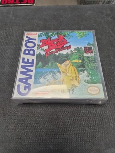 Black Bass Lure Fishing Gameboy Game Boy CIB