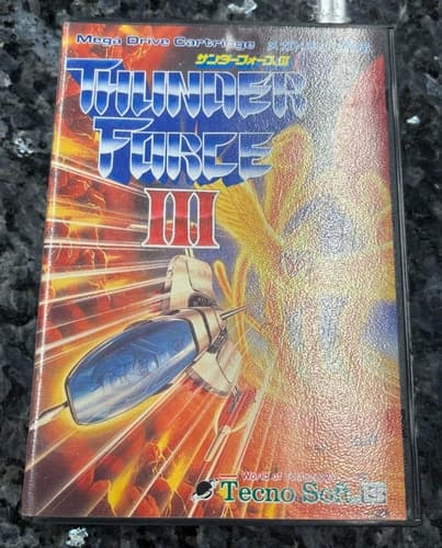COMPLETE - Mega Drive - Thunder Force III - ON SALE !!