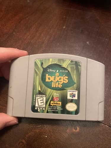 A Bug's Life Disney Pixar Nintendo 64 N64 Original Authentic Game!