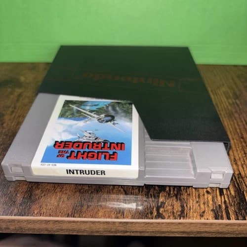 NES Nintendo Entertainment System Flight Of The Intruder Game Tested Working