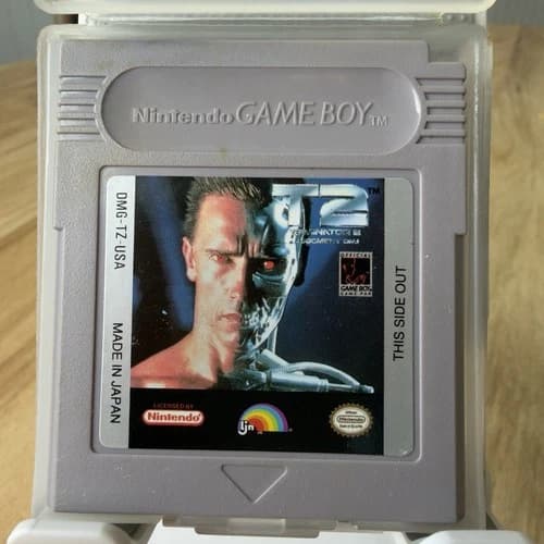 T2: Terminator 2 Judgment Day Nintendo Game Boy 1991 Authentic - Tested/Working
