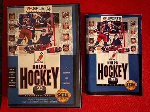 NHLPA Hockey '93 (Sega Genesis, 1992)