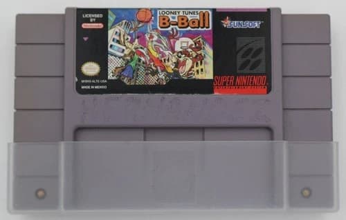 Looney Tunes B-Ball (Super Nintendo Entertainment System, 1995) Tested Read Cond