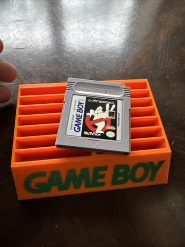 Ghostbusters 2 Game Boy Cart 1990 Tested Working Black Label Rare!