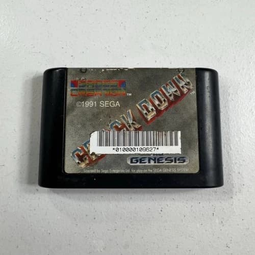 Crack Down - Sega Genesis - Tested - Authentic