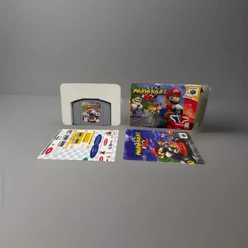 Mario Kart 64 N64 CIB Read