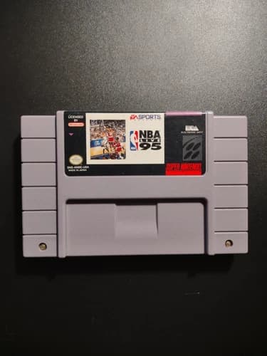 🔥NBA Live 95 Super Nintendo SNES 1994 Cartridge Only