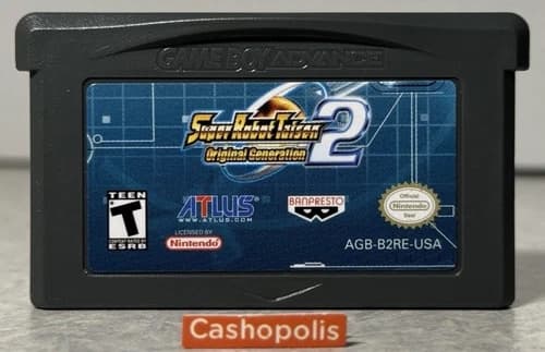 Super Robot Taisen Original Generation 2 (Gameboy Advance, GBA) Authentic Tested